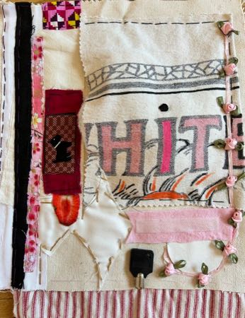 Untitled — fiber collage