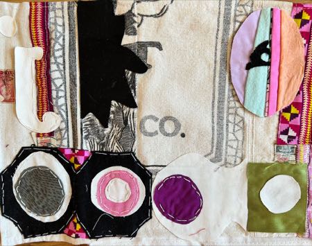 Untitled — fiber collage